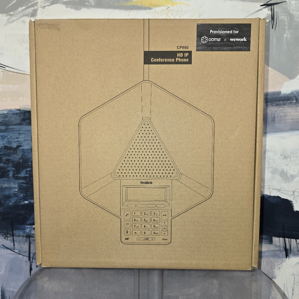 NEW Yealink CP860 IP 5way Conference Phone HD Voice Power over Ethernet